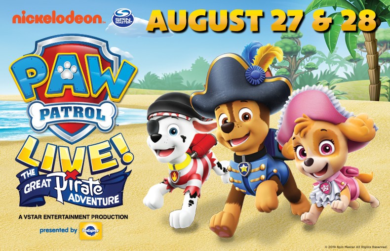 Colonial Foto spejl Events: Paw Patrol Live | Tony's Pizza Events Center