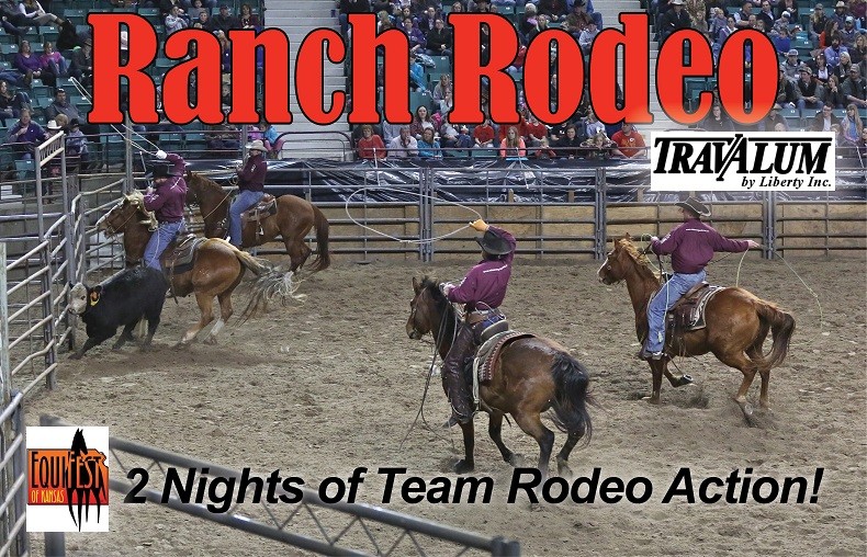 Ranch Rodeo at Equifest of Kansas