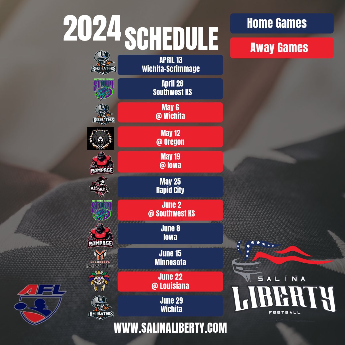 Salina Liberty Tony's Pizza Events Center